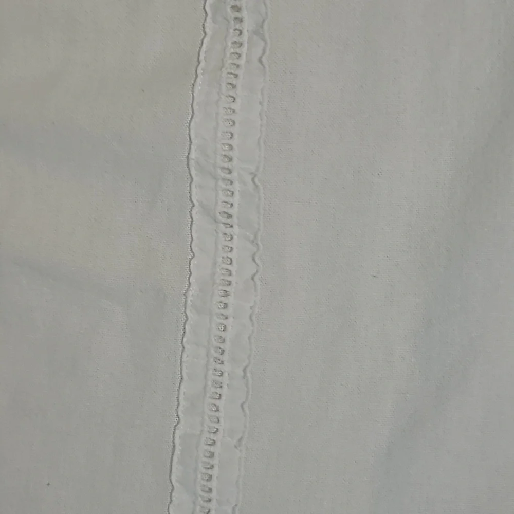 Coofandy Men's White Short Sleeve Shirt Linen Blend Size Xl - Picture 2 of 5